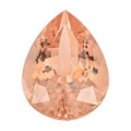AAAA Marropino Morganite (Pear 14x10 mm) 5.00 ctw - Sticky add to cart bar