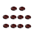 Premium Mozambique Garnet Set of 10 (Ovl 6x4 mm) 4.95 ctw Loose Gemstone - Sticky add to cart bar