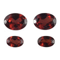 AA Mozambique Garnet Set of 4 (Ovl Mix Size) 3.32 ctw - Sticky add to cart bar