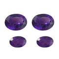 AA African Amethyst Set of 4 (Oval Mix Size) 2.60 ctw Loose Gemstone - Sticky add to cart bar