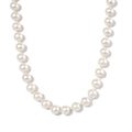 White Shell Pearl 11-13mm Necklace (20 Inches) in Stainless Steel - Sticky add to cart bar
