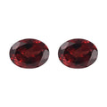 Premium Mozambique Garnet Assorted Box (Ovl 9x7 mm) 3.49 ctw Loose Gemstone - Sticky add to cart bar