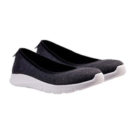 Spenco Women's Daily Stretch Knit Jersey Sneaker - Black Size 11