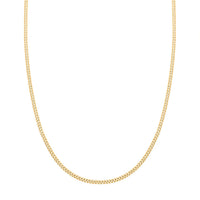 14K Yellow Gold  Necklace (Size - 18),  Gold Wt. 2.26 g