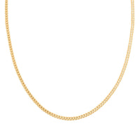 2.50mm Franco Necklace in 14K Yellow Gold 24 Inches 7.85 Grams