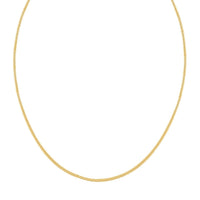 1.30mm Franco Necklace in 14K Yellow Gold 20 Inches 2.35 Grams