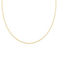 1.10mm Triple Spiga Wheat Chain Necklace in 14K Yellow Gold 20 Inches 1.85 Grams - Sticky add to cart bar