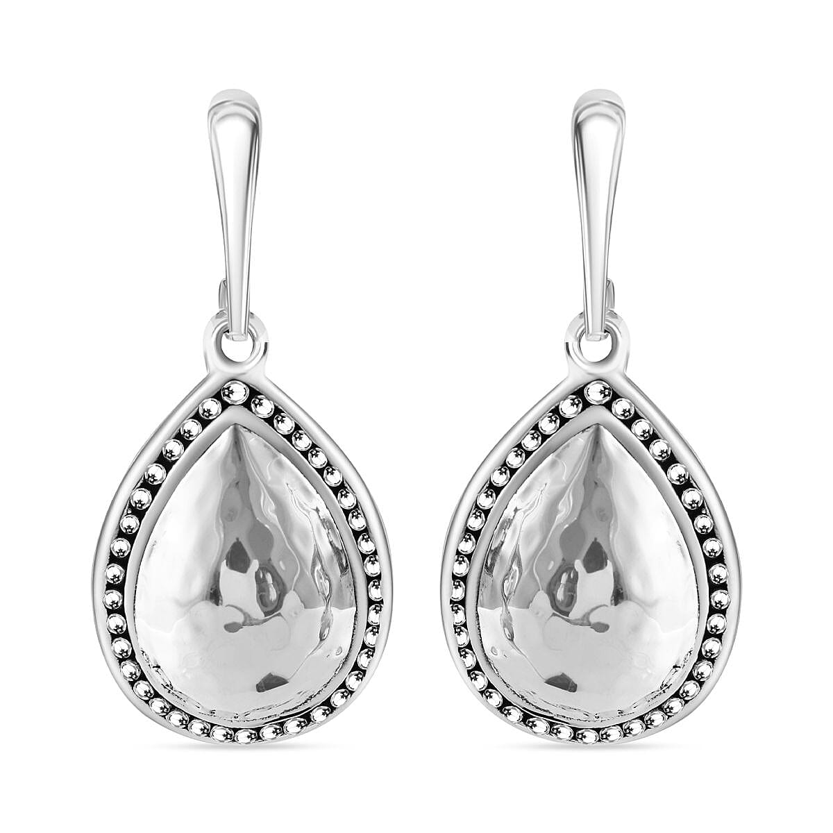 Drop Earrings in Sterling Silver 10 Grams