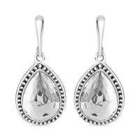 Drop Earrings in Sterling Silver 10 Grams
