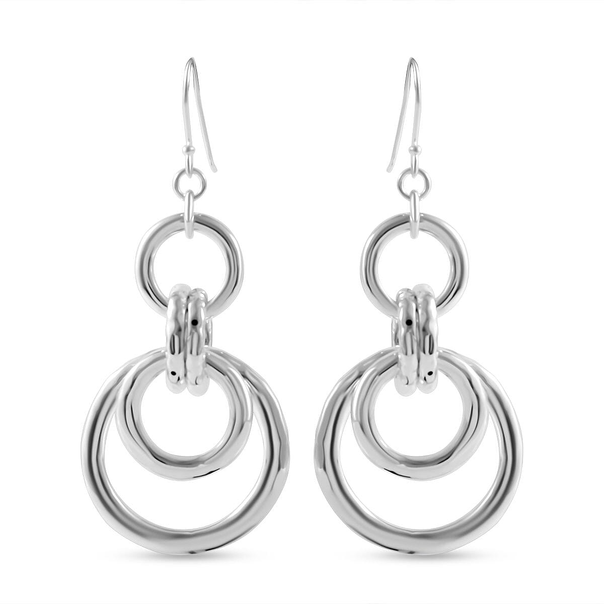 Sterling Silver Dangle Earrings 13 Grams