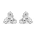 Sterling Silver Love Knot Earrings 2.55 Grams - Sticky add to cart bar