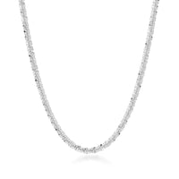 Necklace in Sterling Silver 20 Inches 3.30 Grams