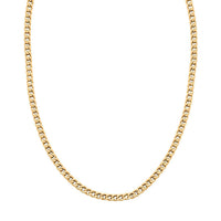 3mm Franco Chain Necklace in 10K Yellow Gold 28 Inches 12.20 Grams