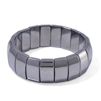 Terahertz 390.00 ctw Fancy Block Stretch Men's Bracelet (8-8.5In)