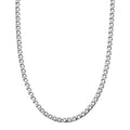 6mm Cuban Chain Necklace (20 Inches) in Stainless Steel - Sticky add to cart bar