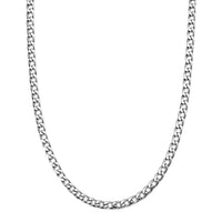 6mm Cuban Chain Necklace (20 Inches) in Stainless Steel