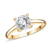 Diamond G-H I3 1.50 ctw Ring in 14K Yellow Gold (Size 8.5)