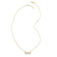 Multi Moonstone Necklace 18 Inches in 14K Yellow Gold Over Sterling Silver 8.15 ctw