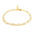 Moonstone Bracelet in 14K YG Over Sterling Silver (7.00 In) 3.00 ctw - Sticky add to cart bar