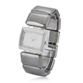 Terahertz 30x20mm Block Japanese Movement Stretch Bracelet Watch 430.00 ctw - Sticky add to cart bar