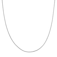 Wheat Chain in Rhodium Over Sterling Silver 1.60 Grams 20 Inches