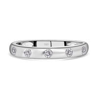 14K White Gold Diamond (I1) Ring (Size 10.0) 0.50 ctw