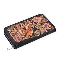 Black Cow Leather Crossbody Bag (8.7x5x1.4)