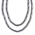 Terahertz 333.50 ctw Barrel and Beaded Necklace 36 Inches - Sticky add to cart bar