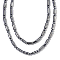 Terahertz 333.50 ctw Barrel and Beaded Necklace 36 Inches