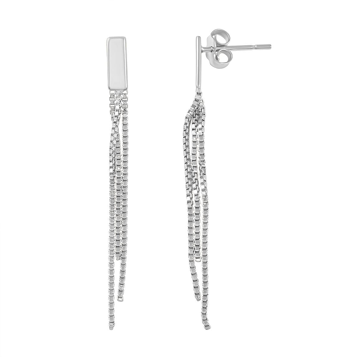 Sterling Silver Earrings (1.80 g)