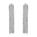 Beaded Cascade Earrings in Sterling Silver - Sticky add to cart bar