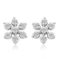 Diamond 0.10 ctw Stud Earrings in Sterling Silver - Sticky add to cart bar