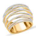 Doorbuster Diamond Ring in 14K YG Over Sterling Silver (Size 10.0) (Del. in 7-10 Days) 1.40 ctw - Sticky add to cart bar