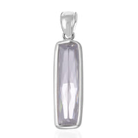Simulated White Diamond 13.50 ctw Pendant in Sterling Silver