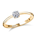 14K Yellow Gold Luxuriant Lab Grown Diamond (VS) Ring (Size 8.0) 0.50 ctw - Sticky add to cart bar