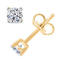 Luxuriant Lab Grown Diamond VS 1.00 ctw Stud Earrings in 14K Yellow Gold - Sticky add to cart bar