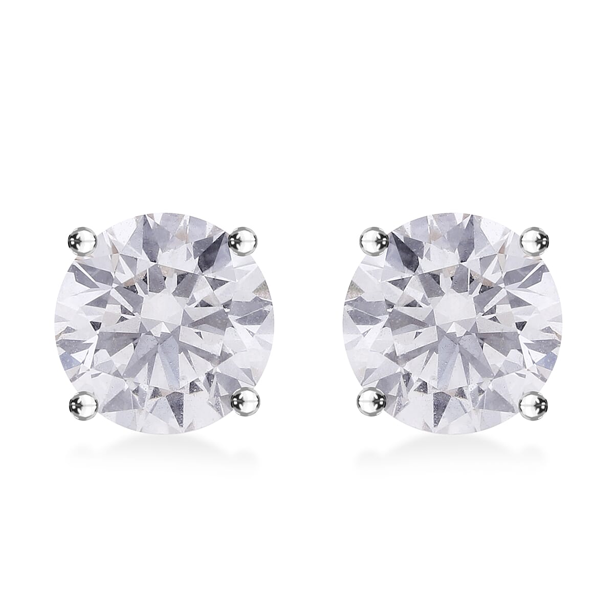 14K Yellow Gold Luxuriant Lab Grown Diamond G-H VS 2.50 ctw Earrings