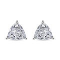 Doorbuster Moissanite 2.20 ctw Solitaire Stud Earrings in 950 Platinum - Sticky add to cart bar
