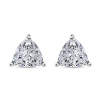 Doorbuster Moissanite 2.20 ctw Solitaire Stud Earrings in 950 Platinum