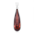 Red Cubic Zirconia Pendant Sterling Silver 17.00 ctw - Sticky add to cart bar