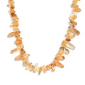 Citrine 250.00 ctw Chips Necklace in Platinum Bond 20 Inches - Sticky add to cart bar