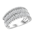 White Diamond 1.65 ctw Ring in 14K White Gold 5.95 Grams - Sticky add to cart bar