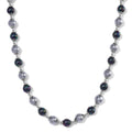 Terahertz, Peacock Color Shell Pearl Necklace (20-22 Inches) in Stainless Steel 50.00 ctw - Sticky add to cart bar