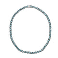 TLV Betroka Blue Apatite Necklace (18 Inches) in Rhodium Over Sterling Silver 29.50 ctw - Sticky add to cart bar
