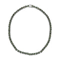 TLV Betroka Blue Apatite Necklace (18 Inches) in Rhodium Over Sterling Silver 29.50 ctw - Sticky add to cart bar