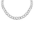 Sterling Silver Curb Toggle Clasp Necklace 20 Inches 29.85 Grams - Sticky add to cart bar