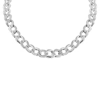 Sterling Silver Curb Toggle Clasp Necklace 20 Inches 29.85 Grams