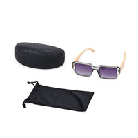 UV400 and Polarized PC Sunglasses - Light Green