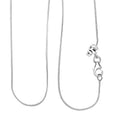 Snake Chain Necklace in Sterling Silver 20 Inches 2.80 Grams - Sticky add to cart bar