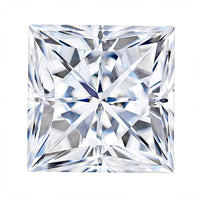 Princess Cut Moissanite (Sqr 6 mm) 1.10 ctw Loose Gemstone